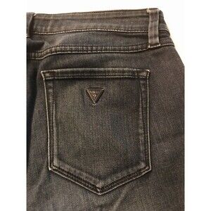 Guess Women's Jeans Brittney Skinny Jeans Distressed Stretch Size 27 X 31
